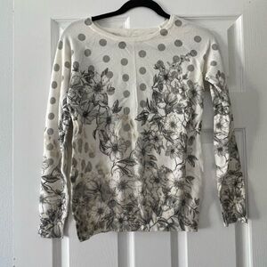Soft Floral Sweater